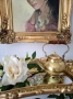 Декоративен чайник с дървена дръжка , снимка 7