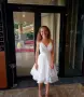Дамска бяла рокля , снимка 1