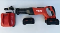 HiLTi SR 6-22 AVR Nuron - Безчетков саблен трион 2x22V 5.10Ah перфектен!, снимка 1
