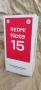 Xiaomi Redmi Note 15 4G, 6GB/128GB, Glacier Blue, чисто нов - неразпечатан, снимка 1
