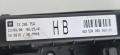 Бушониера Бушонно Табло Опел Астра Х Зафира Б Opel Astra H Zafira B 1.9cdti OEM 13206754, снимка 2