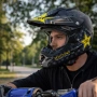 Кросова каска ROCKSTAR, Full Face, DOT Сертификат, Размер: S; M;, снимка 11