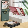 GKK за Motorola Razr 70 Ultra Магнитен Калъф със Защита на Пантата, Въртяща Халка и Скрийн Протектор, снимка 2