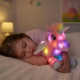 Hopearl Цветна LED музикална плюшена играчка еднорог, светеща, пееща, регулируема сила на звука, при, снимка 2