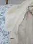 Бяло Шампанско палто яке връхна дреха с пухена яка , снимка 9