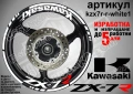 Kawasaki ZX-7R кантове и надписи за джанти, снимка 9