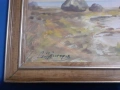 Стара картина,темпера,живопис, снимка 2