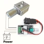 PWM DC контролер за мотор 6V 12V 24V 3A – Регулатор на скоростта с бутон за реверс 10443, снимка 4