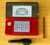 Nintendo 3DS Wine Red + 75 записани игри Pokemon Zelda Mario, снимка 1