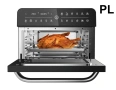 Air Fryer Фурна ZEPHYR Deluxe XXL – 25L, 1800W, 12в1 Код P2701, снимка 10