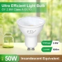 10 бр LED крушки GU10 2.9W (50W) | 520lm | Клас A , снимка 5