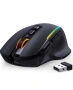 Нова Безжична геймърска мишка, 3 режима - 2.4G/USB-C/Bluetooth 6 нива 10000DPI Chroma RGB подсветка , снимка 8