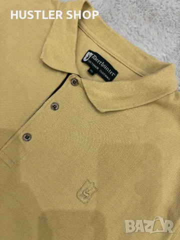 Мъжка тениска с яка DEERHUNTER. Размер XL/2XL , снимка 2 - Тениски - 54382053