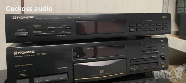 Pioneer F-203RDS – Vintage Hi-Fi Digital Tuner / RDS / Black Edition, снимка 2 - Ресийвъри, усилватели, смесителни пултове - 54802374