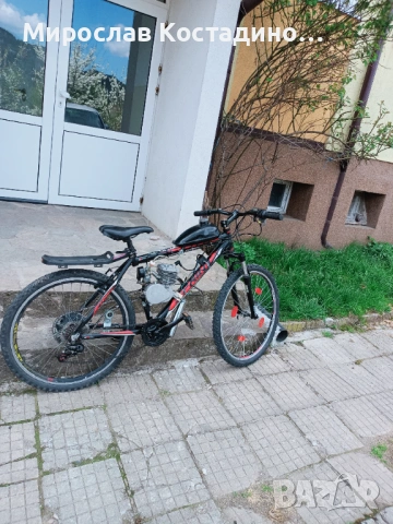 Веломотор 100 кубика kraft