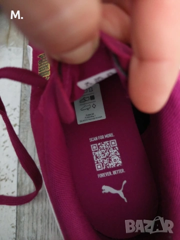 Дамски сникърси Puma Club II естествена кожа, снимка 5 - Маратонки - 54667771