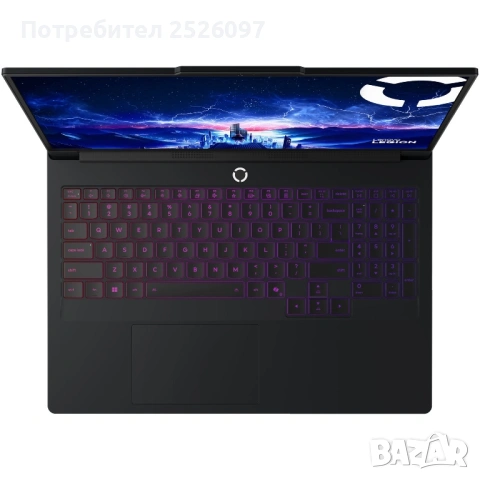 НОВ Legion Pro 7/16” OLED 240Hz/Ultra 9 275HX/RTX 5080 16GB/64GB 6400MHz/Гаранция/RGB, снимка 9 - Лаптопи за игри - 54954163