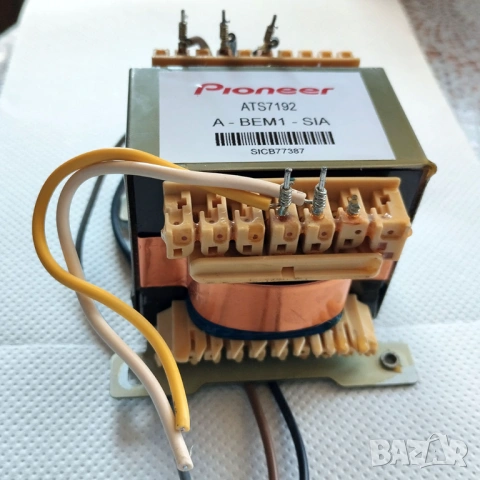 Като нов Pioneer - Оригинален Мощен трансформатор подходящ за усилвател или друг DIY проект 2x35V DC, снимка 2 - Други - 54896780