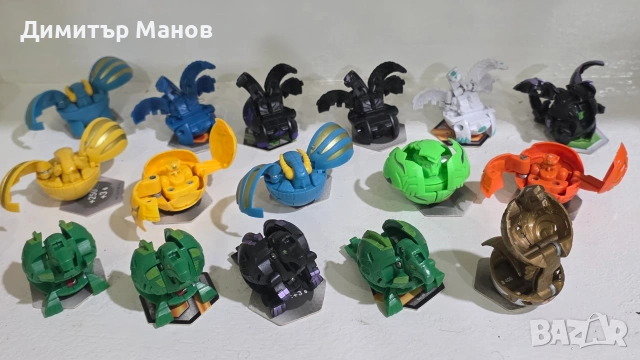 Комплект Бакуган топчета - 27бр. + ядра + 90 карти , снимка 5 - Фигурки - 55040305