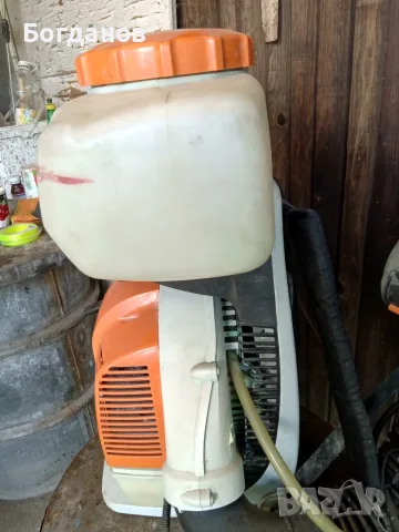 STIHL SR-430 МОТОРНА ПРЪСКАЧКА ПОЧТИ НОВА, снимка 3 - Градинска техника - 55626780