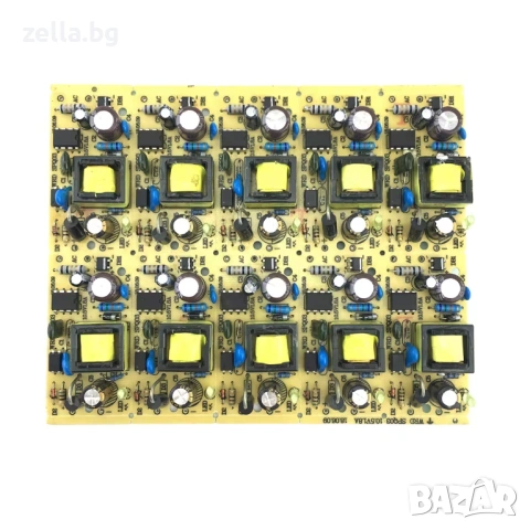 Стабилизирано захранване 5V 2A – Универсален DC адаптер за LED ленти, рутери, камери и Arduino 10396, снимка 6 - Друга електроника - 54692045
