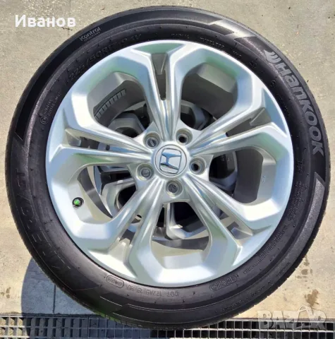 Джанти с гуми Honda 17 ки , снимка 3 - Гуми и джанти - 55477524