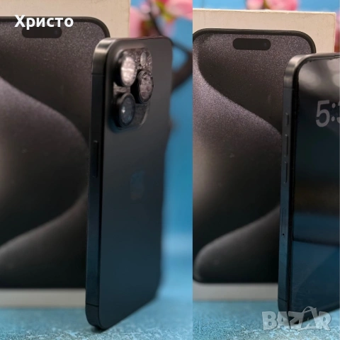 Apple iPhone 15 Pro, 128GB, 5G, Black Titanium  , снимка 8 - Apple iPhone - 54443586