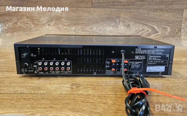 Ресивър Technics SA-160 – Класически японски звук и прецизност, снимка 6 - Ресийвъри, усилватели, смесителни пултове - 55527276