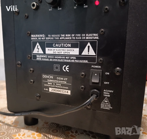 Denon DSW-27, снимка 2 - Ресийвъри, усилватели, смесителни пултове - 55105249