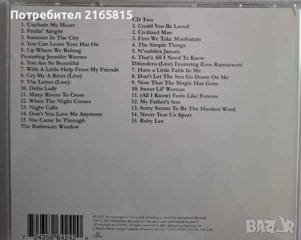 Joe Cocker Ultimate  collection   2CD, снимка 2 - CD дискове - 54637941