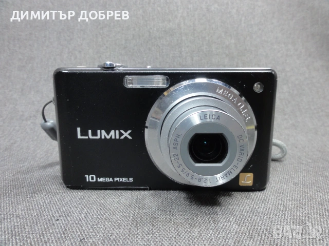 ЦИФРОВ ФОТОАПАРАТ PANASONIC LUMIX DMC-FS62 10MP CCD DIGITAL CAMERA Y2K DIGICAM