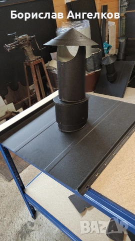 Универсална обшивка за отдушници с променящ се наклон ф 110, снимка 6 - Железария - 53798051