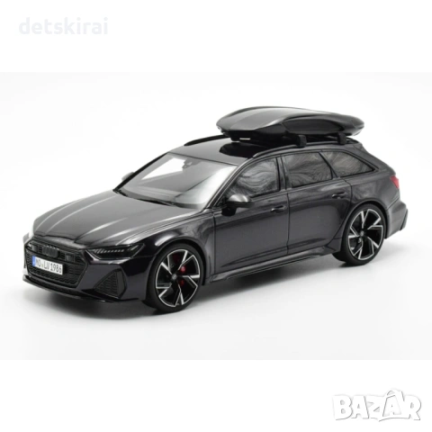 Макетен модел Audi RS6 1:24 с аутобокс, снимка 3 - Коли, камиони, мотори, писти - 54876920