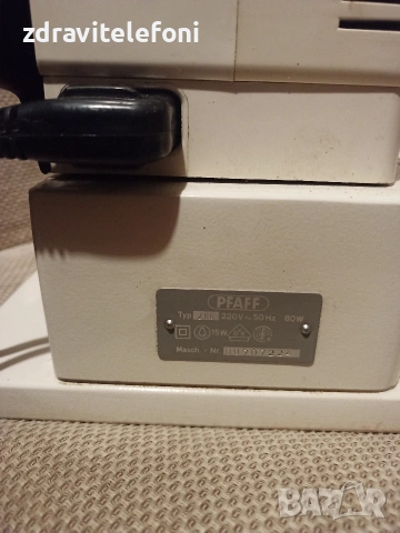 Продавам оригинална немска шевна машина Pfaff 209 – здрава, надеждна и запазена, снимка 3 - Шевни машини - 55225874