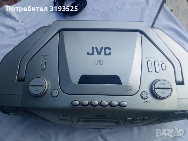 Музикална уредба JVC RC-EZ35S, снимка 3 - Аудиосистеми - 52987426