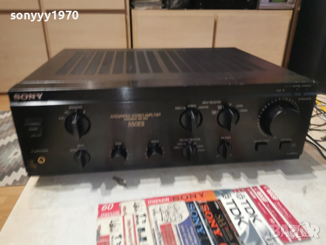SONY TA-F550ES AMPLIFIER-MADE IN JAPAN ВНОС SWISS 1207261026L1, снимка 7 - Ресийвъри, усилватели, смесителни пултове - 55247380