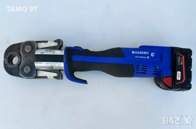 Geberit ACO 203 Plus BT - Акумулаторна радиална преса 18V 16-20-26мм, снимка 3 - Други инструменти - 55418226