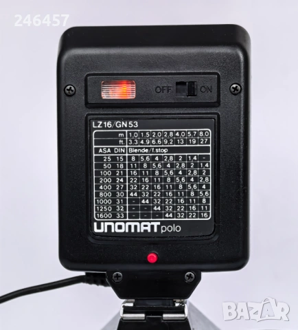 Филмов фотоапарат Praktica LB2 с обектив Domiplan Meyer-Optik 50mm f2.8 и калъф , снимка 9 - Фотоапарати - 53480143