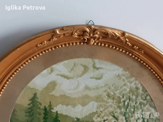 Гоблен "Пролет", снимка 4 - Антикварни и старинни предмети - 54544242