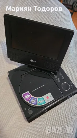LG DP271B - преносим DVD/CD плеър (Portable DVD/ CD Player, снимка 3 - Плейъри, домашно кино, прожектори - 55543520