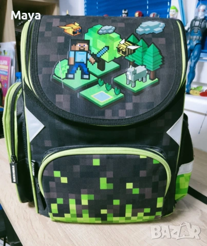 Ергономична раница MINECRAFT, снимка 2 - Раници - 54843590