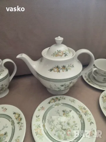 ROYAL DOULTON-порцеланов сервиз за кафе 21 части, снимка 7 - Сервизи - 55441142
