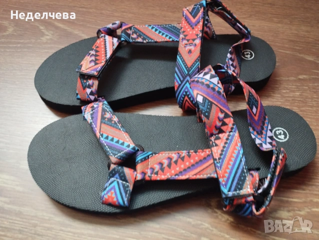 Сандали 41 - 42 номер, снимка 2 - Сандали - 55005549
