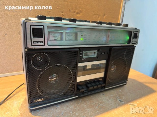 радиокасетофон "SABA RCR 414", снимка 3 - Радиокасетофони, транзистори - 55000185