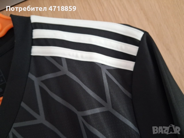Черната фланелка ADIDAS на ПФК "Левски" 1914, снимка 12 - Футбол - 54490595