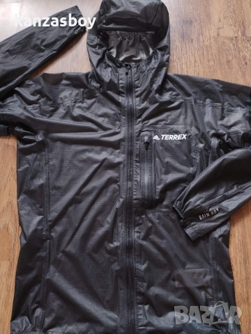 Adidas Men's Agravic Rain Jacket - ултралека мъжка мембрана КАТО НОВА С, снимка 6 - Спортни дрехи, екипи - 55268844