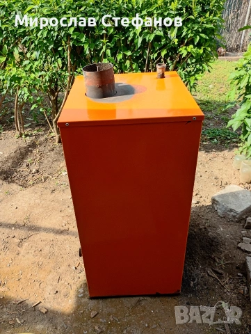Котел Прити на твърдо гориво  30 KW, снимка 5 - Отоплителни печки - 54727641