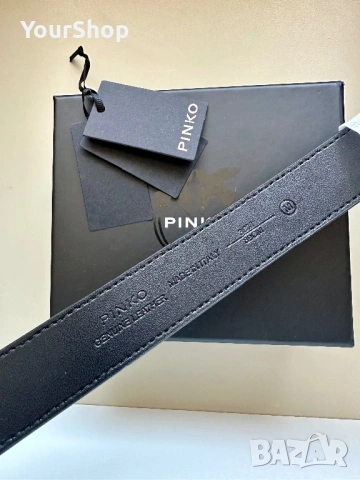 Чисто нова Чанта и колан Pinko Love Mini Icon в черен цвят, снимка 12 - Чанти - 54048571