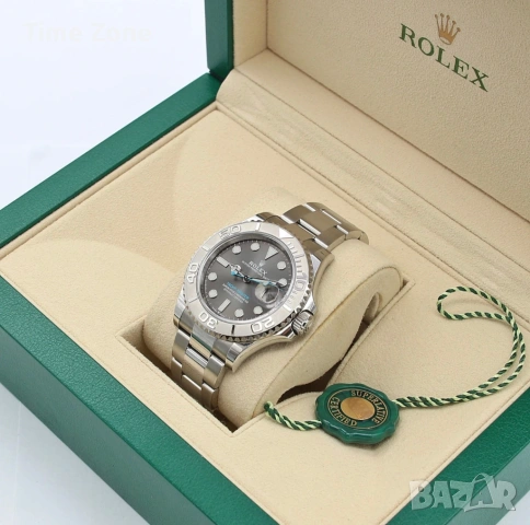 Rolex Yacht-Master 40mm Steel Dark Rhodium Automatic Различни Варианти, снимка 2 - Мъжки - 54071490
