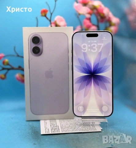 ГАРАНЦИОНЕН!!! Apple iPhone 17, 256GB, 5G, Lavender 